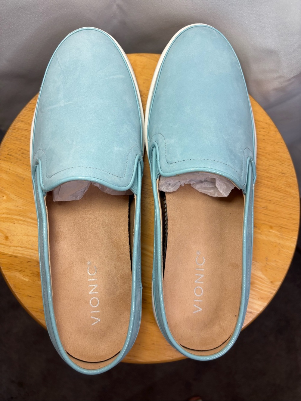 Vionic Effortless Teal Slip On Sneakers Women’s 9.5 Comfort Shoes Walking - Picture 7 of 7